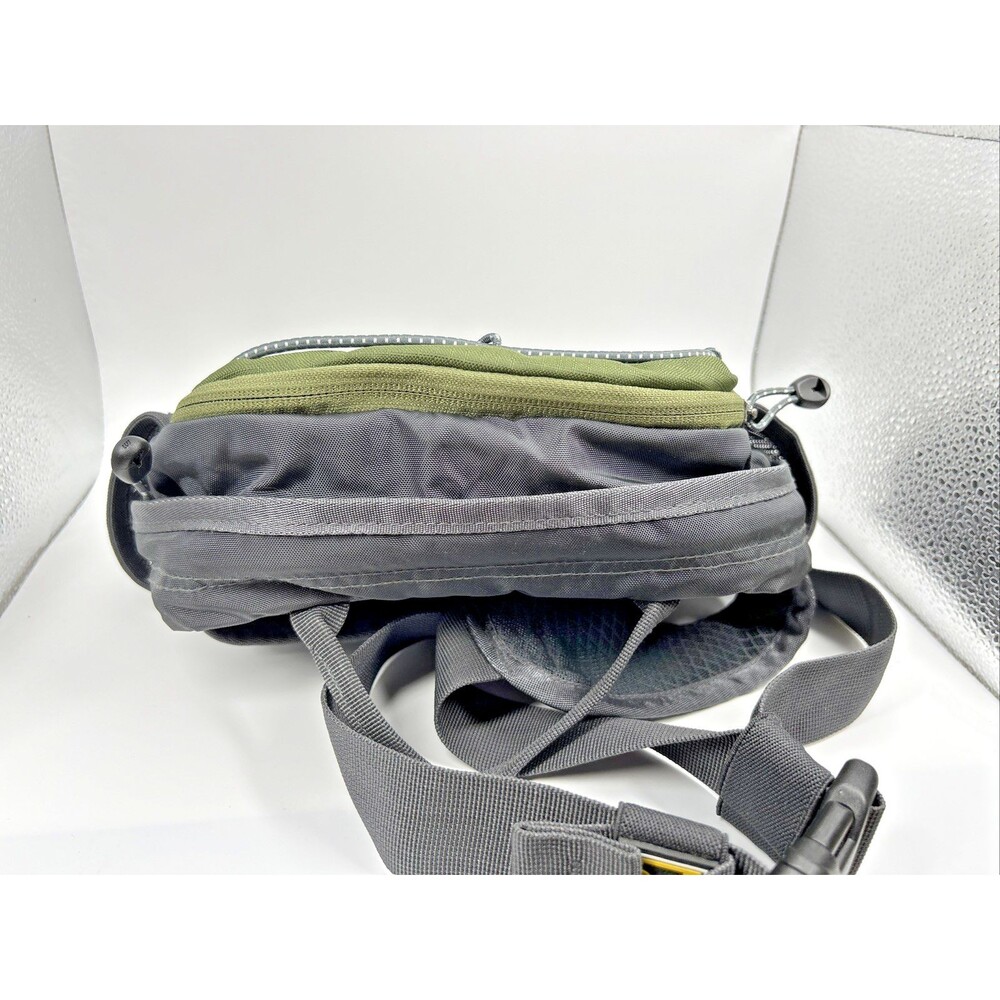 Mountainsmith TLS Kinetic Lumbar Fanny Pack Trail Hiking Waist Bag Green - Picture 7 of 12